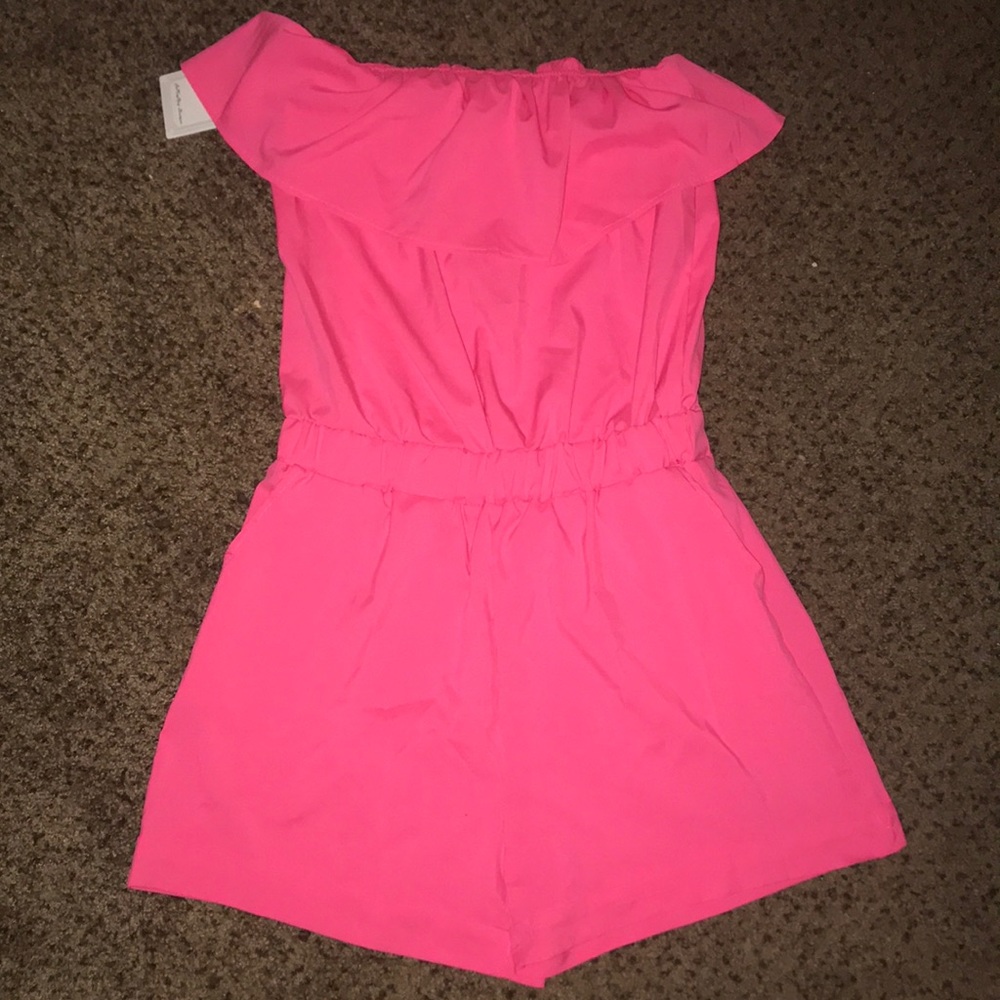 Romper! Bright pink